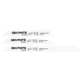 Graphite orrfűrészlap készlet, bim, set (3db/készlet)