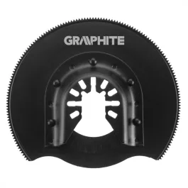   Graphite fűrészlap multifunkciós gépekhez, félkör alakú, fémhez, 87mm