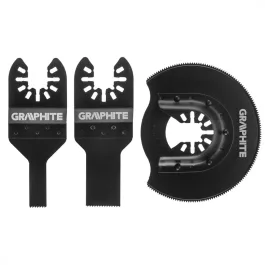   Graphite fűrészlap készlet multifunkciós gépekhez, fémhez (3db/csomag)