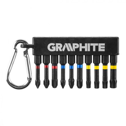 Graphite bitkészlet ütvecsavarozókhoz (10db/készlet)