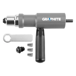 Graphite popszegecshúzó adapter, fúrógépekhez