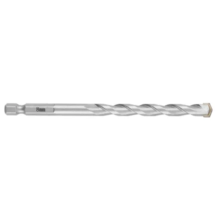 Graphite betonfúró,1/4"-os hatszög szárral, 8mm