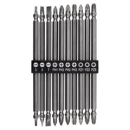 Graphite csavarhúzó bitkészlet 150mm (10db/készlet) 