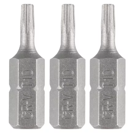 Graphite csavarhúzó bit T10, 25mm (3db/csomag) 