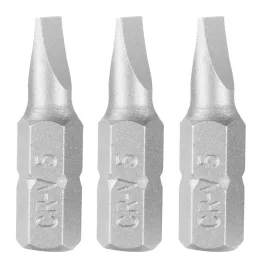 Graphite csavarhúzó bit lapos SL5X0,8, 25mm (3db/csomag) 