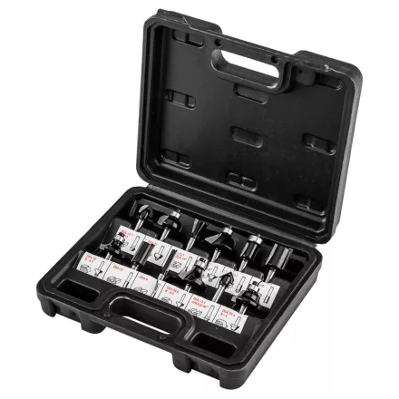 Graphite felsőmaró kés készlet 6mm-es szárral (12db/csomag)