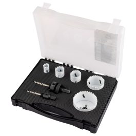   Graphite körkivágó készlet, Bi-Metal, 19-68mm, (7db/készlet)