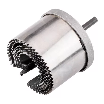 Graphite körkivágó készlet fához, műanyagokhoz, acél, 26-63mm, 42mm fúrásmélység