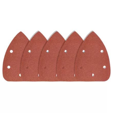 Neo csiszolópapír tépőzáras deltacsiszolóhoz, 59g335-höz, K40 (5db/csomag)