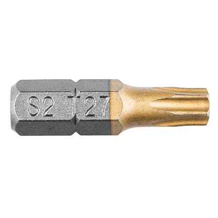 Neo csavarhúzó bit Torx 27, 25mm, 1/4", (2db/csomag)