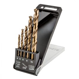   Graphite HSS-Co5% fémcsigafúrószár készlet 4-10mm (5db/készlet)