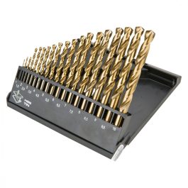   Graphite HSS-TiN fémcsigafúrószár készlet 1-10mm (19db/készlet)