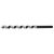 Graphite facsigafúrószár (Lewis-fúrószár), hatlapú befogással, 14x250mm