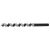 Graphite facsigafúrószár (Lewis-fúrószár), hatlapú befogással, 16x250mm