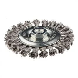   Graphite drótkorong, egyenes tányérkefe, sodrott, M14 belsőmenetes befogással, 125mm