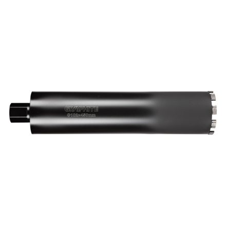 Graphite gyémánt magfúró korona, 102x450mm, 9 szegmenses, 58G540 géphez