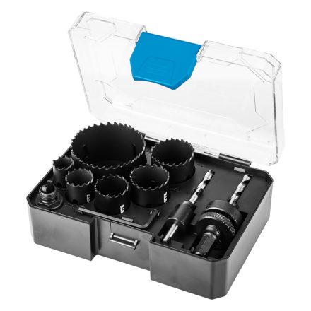 Graphite körkivágó készlet, bi-metál, HSS Co 8%, 19,25,30,35,40,68mm
