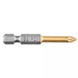 Graphite csavarhúzó bit, tin bevonattal, PZ1 x 50mm