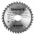 Graphite körfűrészlap, keményfém  fogakkal, 160 x 30mm, 36 fog