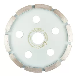   Graphite gyémánt csiszolókorong 125x22,2mm, szegmenses, 1 soros, száraz