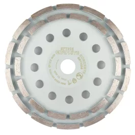   Graphite gyémánt csiszolókorong 180x22,2mm, szegmenses, 2 soros, száraz