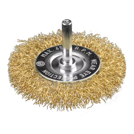 Graphite drótkorong, tányér, hullámos, 80mm, csapos