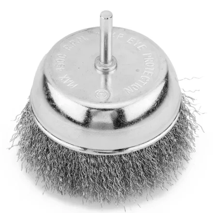 Graphite drótkorong, fazék, hullámos, 100mm, csapos