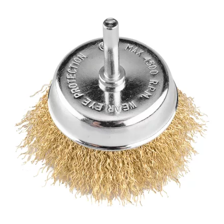 Graphite drótkorong, fazék, hullámos, 75mm, csapos