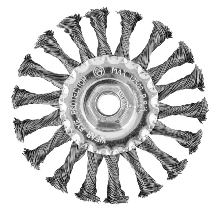 Graphite drótkorong, tányér, sodrott, 115mm, M14