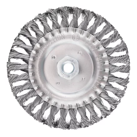 Graphite drótkorong, tányér, sodrott, 150mm, M14