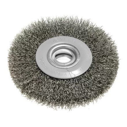 Graphite drótkorong, tányér, hullámos, 125x20mm, asztali gépekre