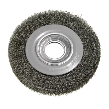 Graphite drótkorong, tányér, hullámos, 150x20mm, asztali gépekre