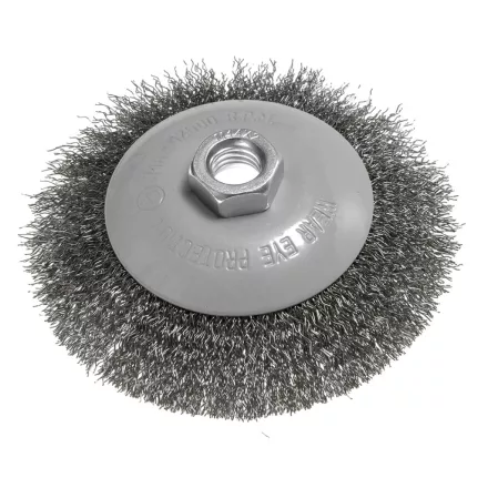 Graphite drótkorong, tányér, hullámos, 115mm, M14