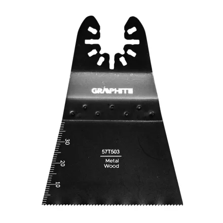 Graphite multigép, rezgőgép lap, BIM,8% cobalt, 65mm, egyenes merülőfűrész, fémhez