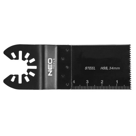 Neo multigép, rezgőgép lap, HSS, 30mm, egyenes merülőfűrész, fémhez