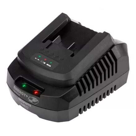 Graphite akkumulátor töltő, ENERGY+ egyakkus rendszerhez, 65W, 2.4A