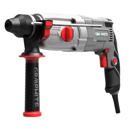 Graphite fúrókalapács vésőfunkcióval, 710W, 2,6 J, SDS Plus, koffer