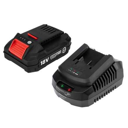 Graphite akkumulátor (1x2Ah) + töltő szett, Boost Up, ENERGY+ gépekhez