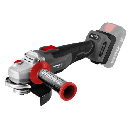 Graphite akkus szénkefementes sarokcsiszoló, Energy+ ,18V , 125mm, 9200 ford/perc, akku nélkül