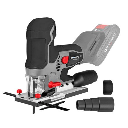 Graphite akkus, szénkefementes dekopírfűrész, Energy+, 18V, akku nélkül