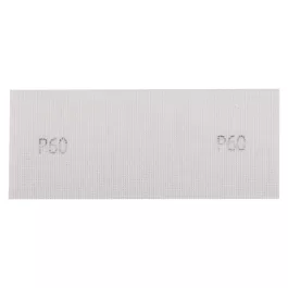   Graphite csiszolóháló fehér 115x280mm, fa, fém, műanyag, űveg, gipszkarton csiszoláshoz, P60