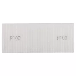   Graphite csiszolóháló fehér 115x280mm, fa, fém, műanyag, űveg, gipszkarton csiszoláshoz, P100