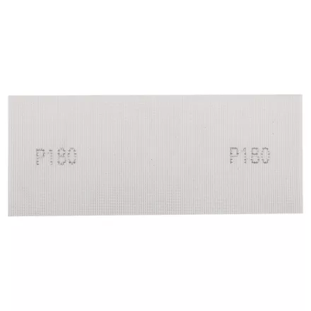 Graphite csiszolóháló fehér 115x280mm, fa, fém, műanyag, űveg, gipszkarton csiszoláshoz, P180