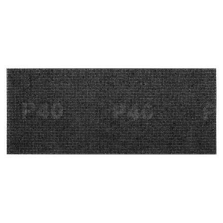 Graphite csiszolóháló 115x280mm, fa, fém, műanyag, űveg, gipszkarton csiszoláshoz, P40