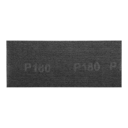Graphite csiszolóháló 115x280mm, fa, fém, műanyag, űveg, gipszkarton csiszoláshoz, P180
