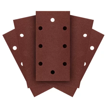 Graphite csiszolópapír tépőzáras 93x185mm, P150, 8 lyukas (5db/csomag)