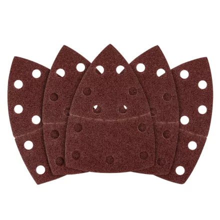 Graphite csiszolópapír tépőzáras delta 102x152mm, P40, 11 lyukas(5db/csomag)