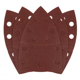   Graphite csiszolópapír tépőzáras delta 102x152mm, P120, 11 lyukas(5db/csomag)