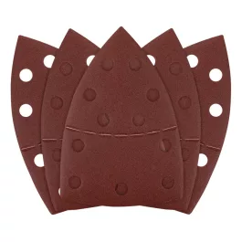   Graphite csiszolópapír tépőzáras delta 102x152mm, P180, 11 lyukas(5db/csomag)