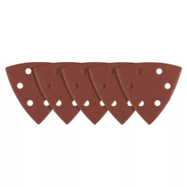   Graphite csiszolópapír tépőzáras deltacsiszolóhoz 93x93mm, P100, 6 lyukas (5db/csomag)